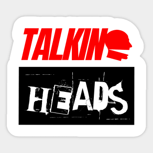 TALKING HEADS Sticker